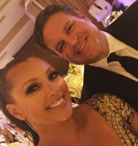 Jim Skrip with his wife Vanessa Williams